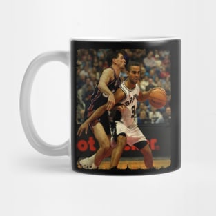 John Stockton vs Tony Parker Mug